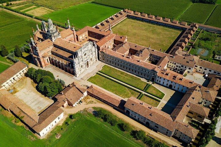 Milan to Certosa di Pavia Monastery & Pavia City by Car