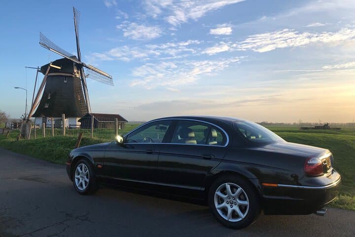 Off the beaten paths Dutch Country Side Private Tour in Jaguar