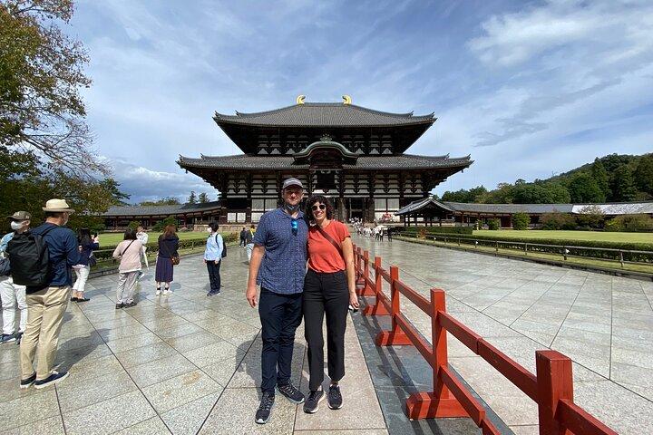 Nara Day Trip from Osaka by Private Car with Licensed Guide