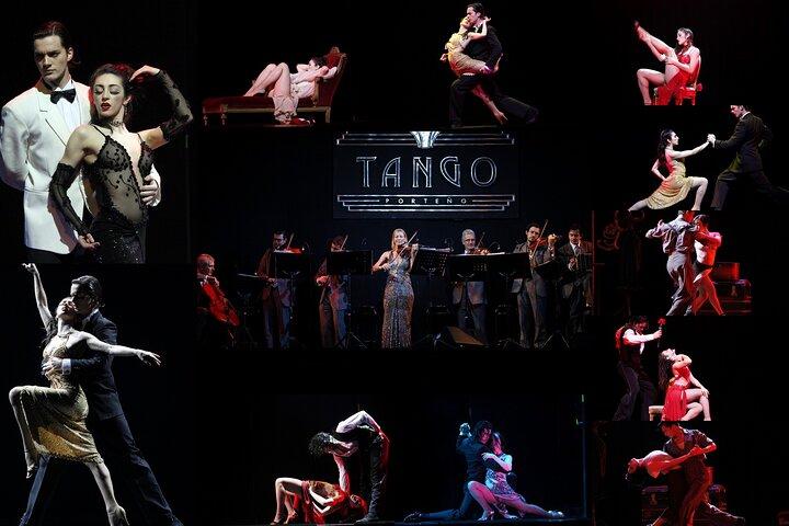 Tango Porteño Solo Show optional Dinner