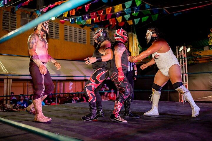 Lucha Libre, Tacos, Margaritas,Tequila and Night Market Tour
