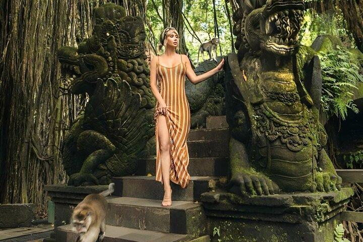 Ubud Tour With Sacred Monkey Forest Sanctuary - Waterfall - Rice Terrace