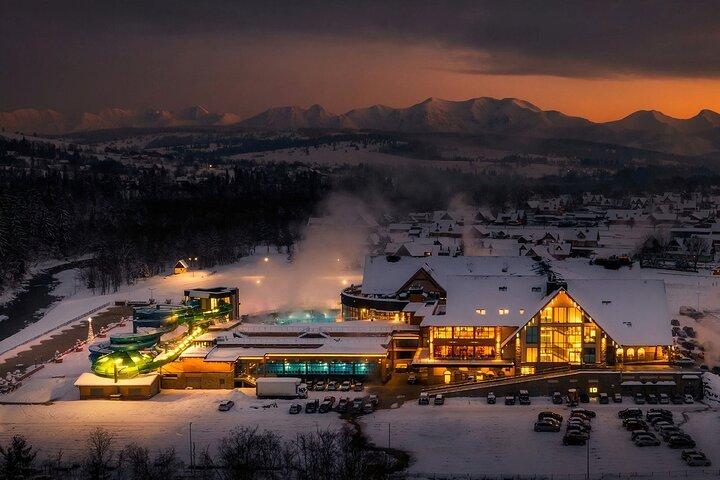 Full day Tour Zakopane Snowmobiles Thermal Baths from Krakow