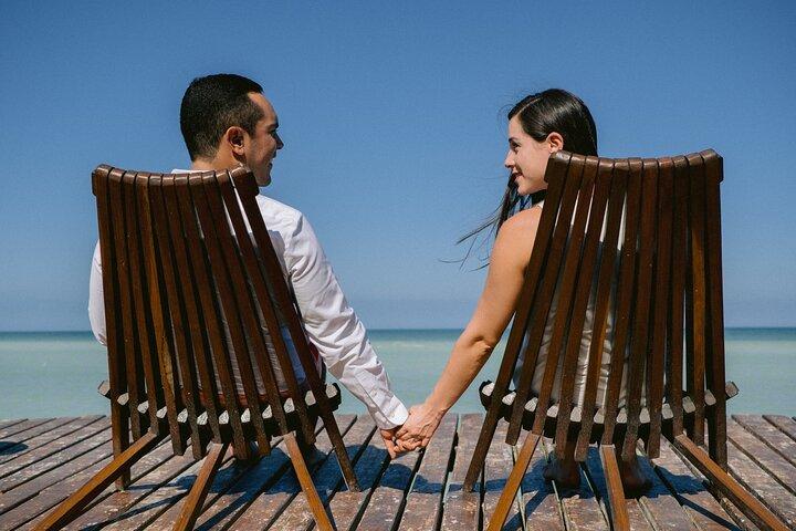 Private Professional Photoshoot in Cancun with Pick up