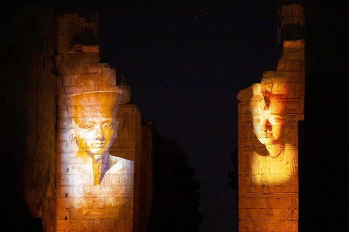 Luxor tours Sound and Light Show at Karnak Temple