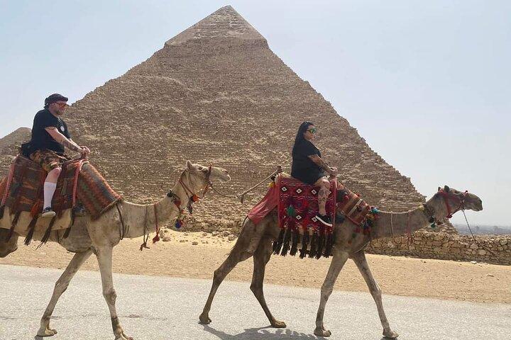 day tour to Giza pyramids& Saqqara & Memphis & Dahshour & lunch