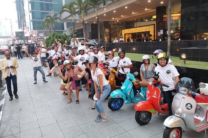 Vintage Vespas Foodie Tour at Kuala Lumpur