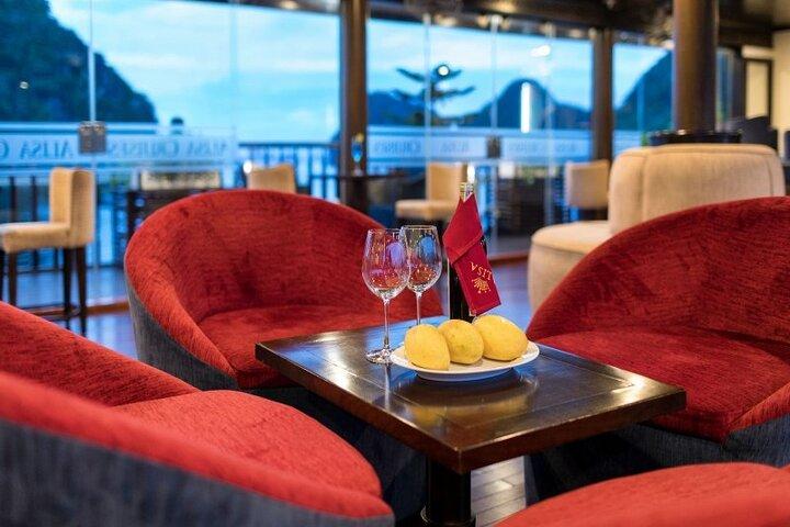 Alisa Premier Luxury 5-Star Cruise in Halong Bay 2 Days 1 Night