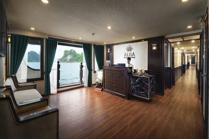 Alisa Premier Luxury 5-Star Cruise in Halong Bay 2 Days 1 Night