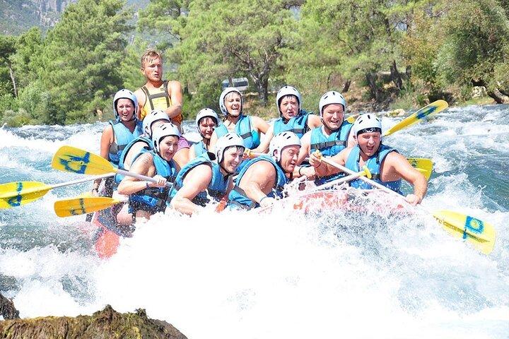 from Belek: Whitewater Rafting at Koprulu Canyon