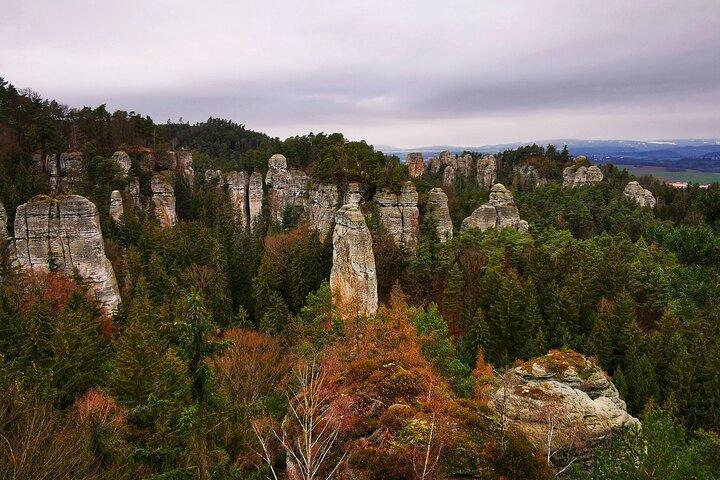 Full-Day Hiking in Bohemian Paradise: Hrubá Skála near Prague