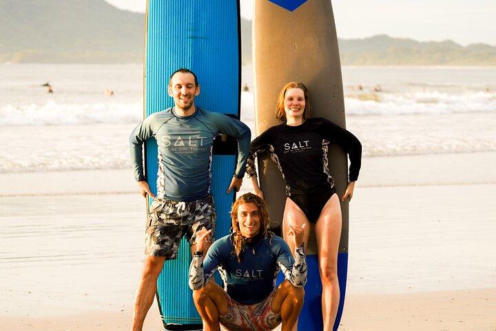 5 Star Surf Lessons in Tamarindo, with SALT Surf As Life Therapy
