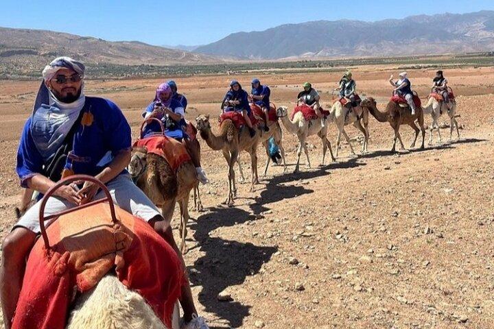Agafay Desert Sunset Camel Ride & Dinner Show from Marrakech