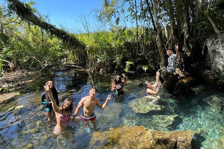 Arenales River Caving, Waterfall &Tropical Forest Secret Spring