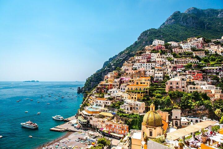 Amalfi Coast Private Boat Tour from Sorrento, Positano or Naples