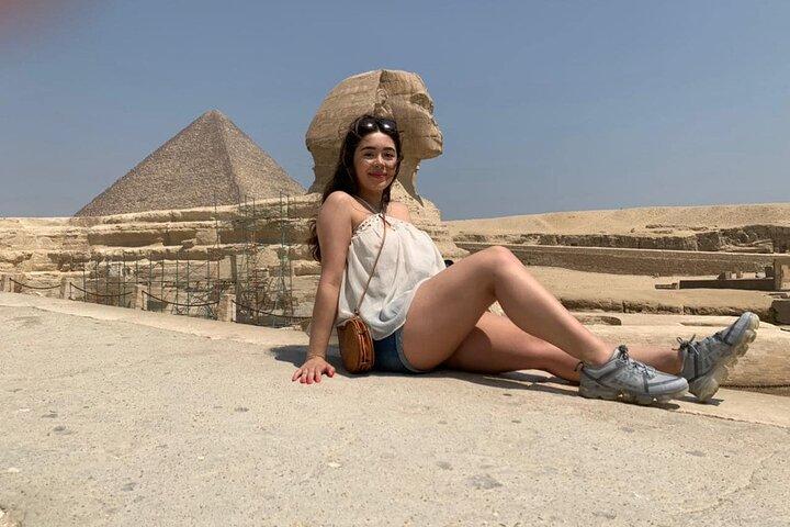 8-Hour Private Tour Giza Pyramids , Memphis & Saqqara, Camel ride and lunch