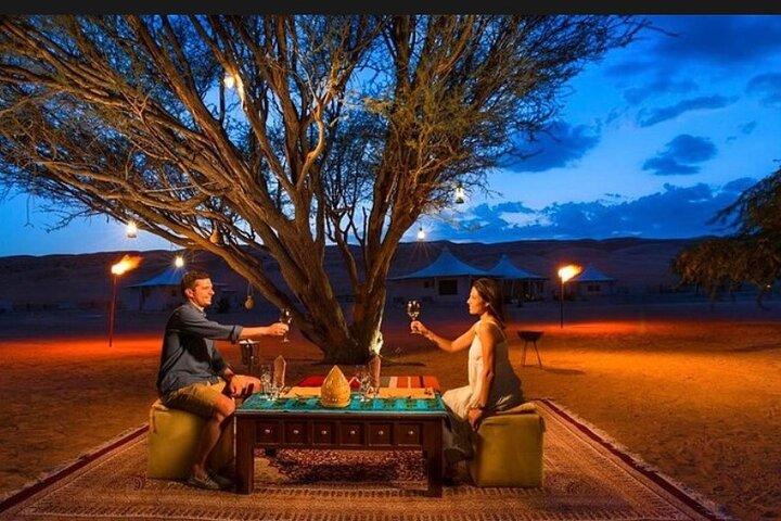WOW dinner at Agafay Desert with Sunset from Marrakech