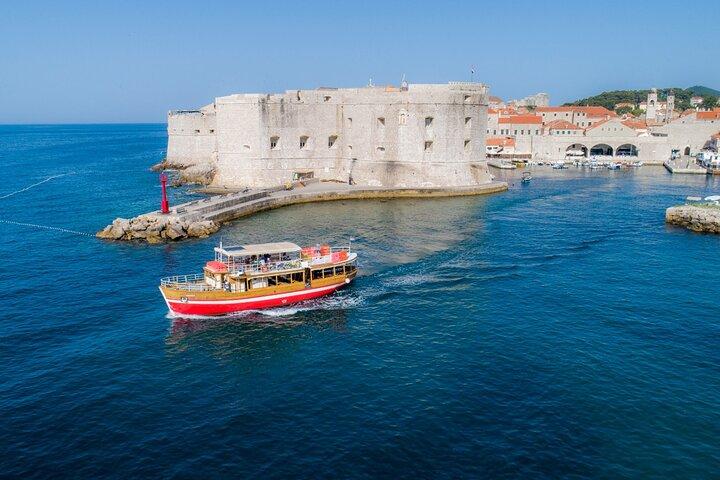 Elaphite island Hopping & City Walls Cruise with Food and Bar