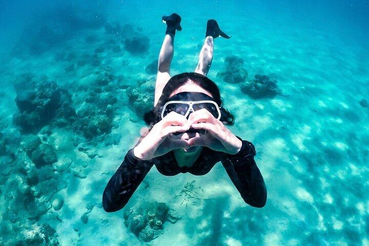 (ALL- IN) Bali Snorkeling Blue Lagoon with Waterfall Visit