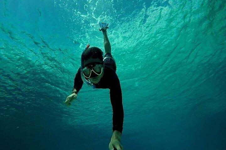 (ALL- IN) Bali Snorkeling Blue Lagoon with Waterfall Visit