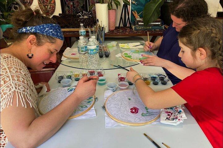 Painting Activity and Create Batik Art with a Malaysian Artist