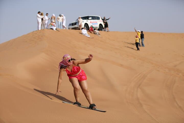 Dubai Desert Safari 4x4 Dune Bashing, Quad Bike, Camel Ride & BBQ
