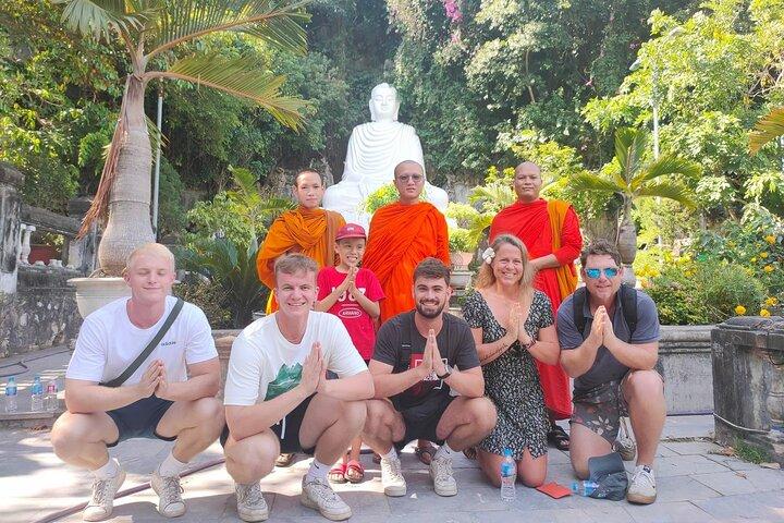 Marble Mountains - Am Phu Cave - Monkey Mountain Sunset tour