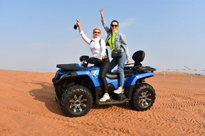 Dubai ATV Self Drive Quad Bike with Camel Ride and SandBoarding