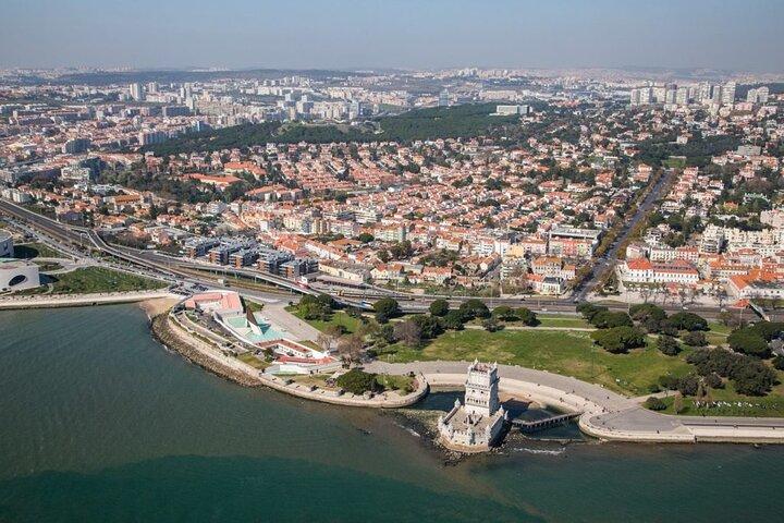 Lisbon: Discoveries Helicopter Tour