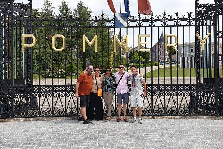 Champagne Day tour with Veuve Clicquot and 2 other big wineries