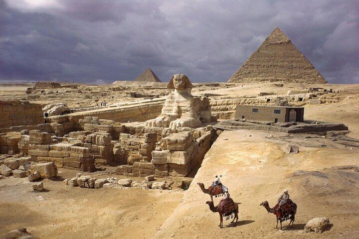 All inclusive Giza Pyramids, Sakkara, Memphis ,Camel privet tour