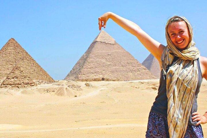 All inclusive Giza Pyramids, Sakkara, Memphis ,Camel privet tour