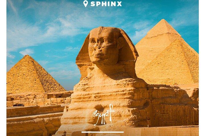 All inclusive Giza Pyramids, Sakkara, Memphis ,Camel privet tour