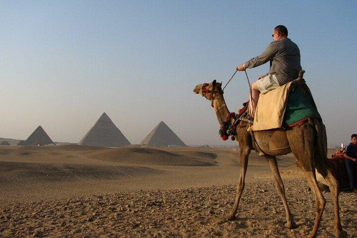 From Cairo: Camel or Horse Ride Tour Around Giza Pyramids