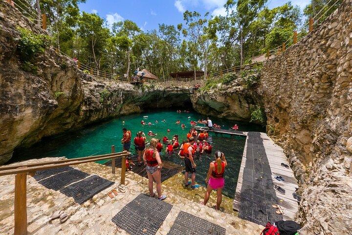 Amazing Tour 4X1 to Coba, Tulum, Cenote & Playa del Carmen
