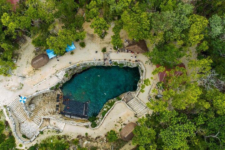 4 PLACES 1 DAY: Coba and Tulum Ruins, Cenote and Playa del Carmen