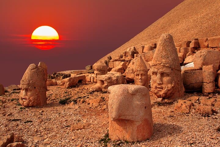 Mount Nemrut Commagene Tour 2-Day 1-Night from Istanbul by Plane