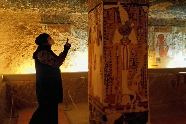 ASW, HRG or Luxor To Kings/Queens Valley, Tut, Nefertari Tombs