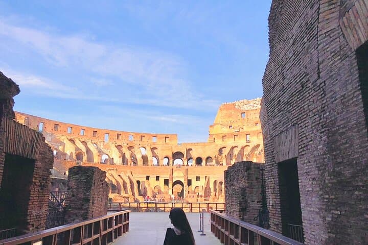 Private Tour of Colosseum, Forum, Palatine Hill and arena floor