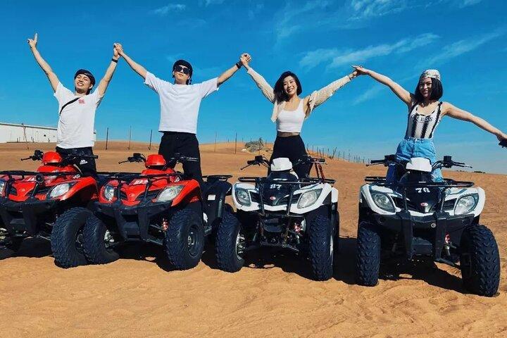 Dubai Morning Desert Safari with Dune Bashing & Camel Ride