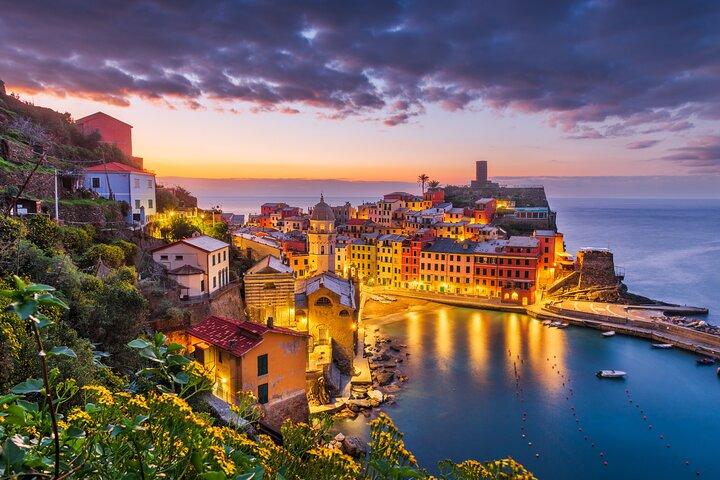 Cinque Terre and Pisa Tower Tour from Florence Semi Private