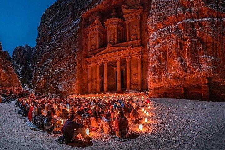 Petra and Petra By Night Private Guided Tour