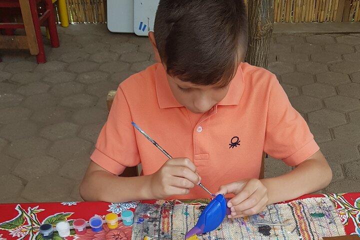 Alebrije Painting Workshop in San Martín Tilcajete with Pickup