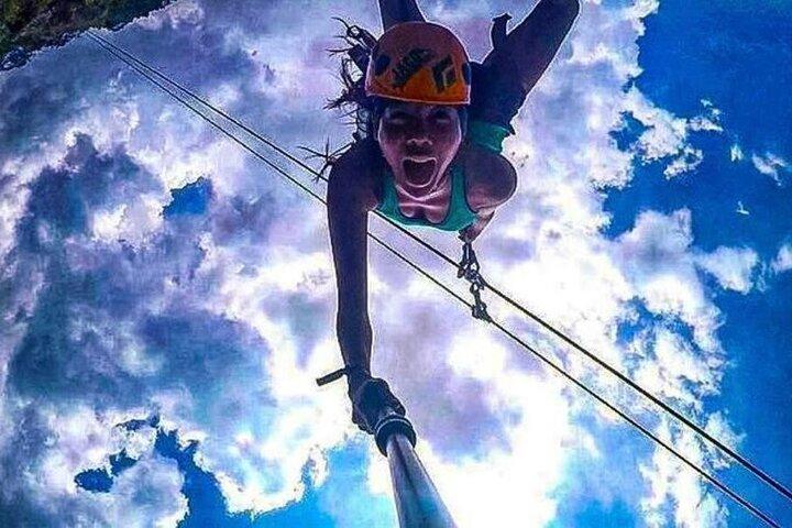 Jaco Mega Combo: Zipline, Horseback & Waterfall Rappel with Lunch