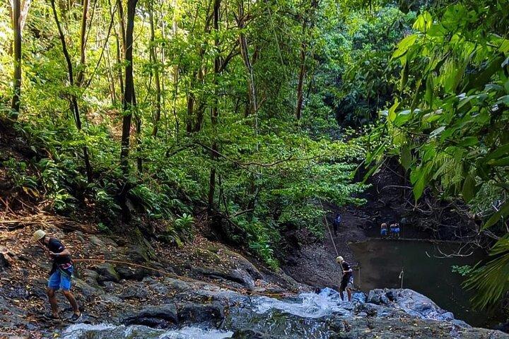 Jaco Mega Combo: Zipline, Horseback & Waterfall Rappel with Lunch