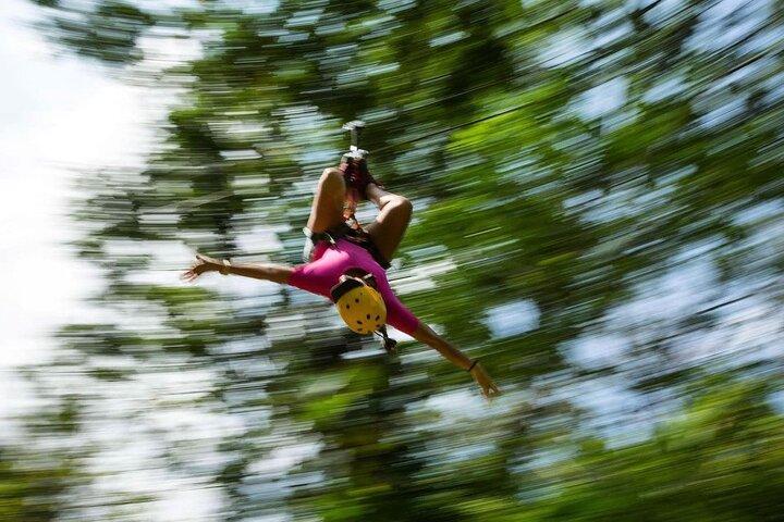 Jaco Jungle Zipline & Waterfall Tractor Tour