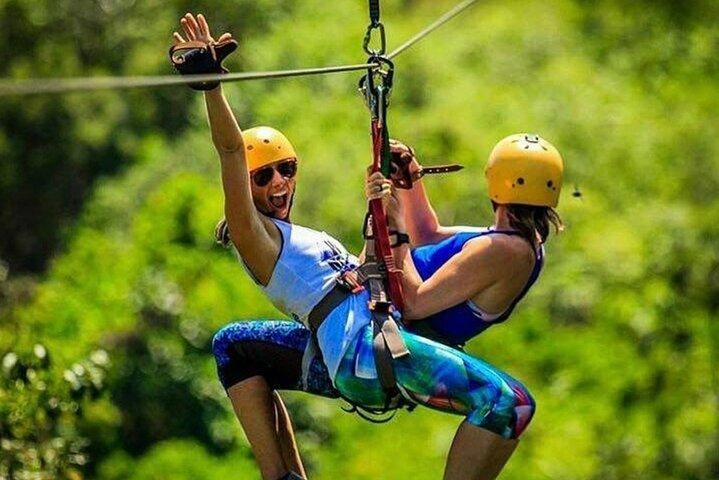 Jaco Jungle Zipline & Waterfall Tractor Tour