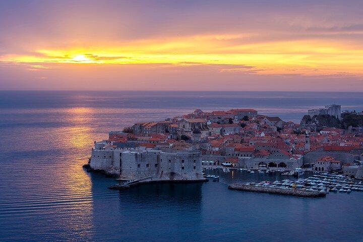 Golden Hour Sunset Cruise from Dubrovnik Old Town