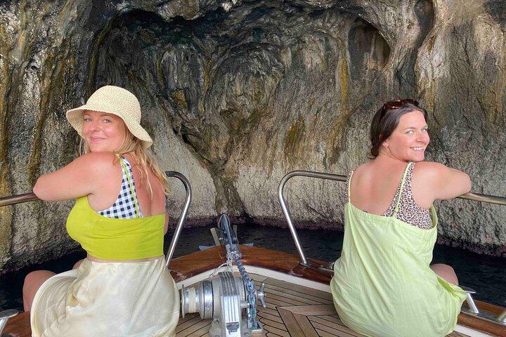 Sorrento: Capri Select Boat Trip with Swim, Drinks & Pick Up