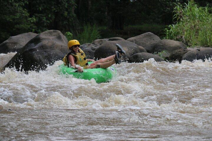 Combo White Water Rafting and Tubing in La Fortuna